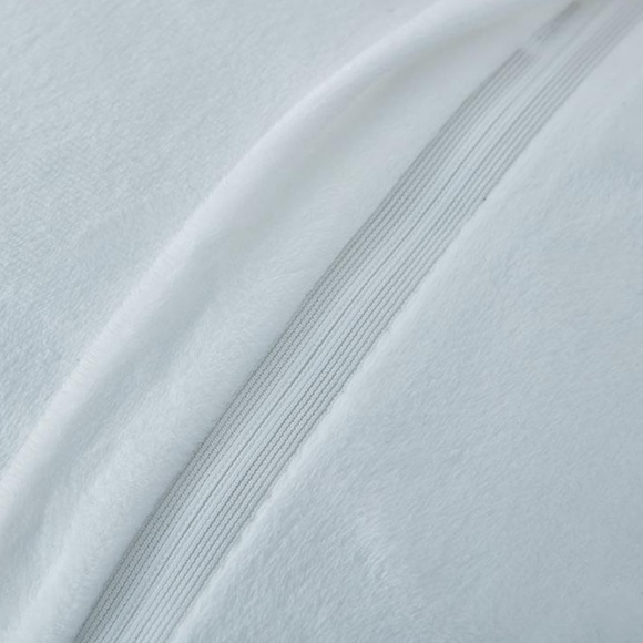 Elegant Black Faux  Chinchilla Fur Pillow - Picture 5 of 5